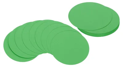 Produktbild von Runde Karton-Zuschnitte - 6 Zoll Durchmesser - Für Bastelprojekte und Dekoration - 25 Stück - Grün