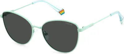 Image de Lunettes de soleil pour femme Polaroid PLD 6188/S Aqua 55/16/145