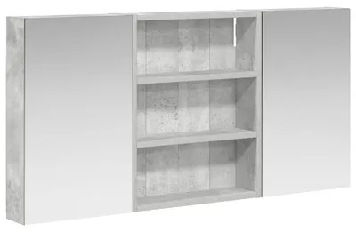Imagen del producto de Juego de Muebles de Baño con estante 3 pcs 100 x 10,5 x 50 cm