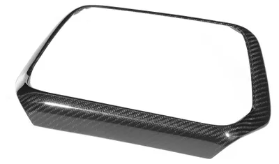 Obrázok produktu pre Dekoratívna fólia z uhlíkových vlákien na obloženie rámu navigácie pre stredový panel, určená na výmenu, kompatibilná s modelmi Chevrolet Camaro vyrábanými v rokoch 2016-2019