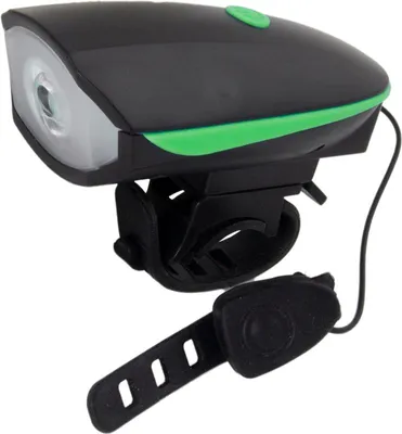 Productafbeelding van Voorlamp voor fiets van Esperanza met bel Alfard