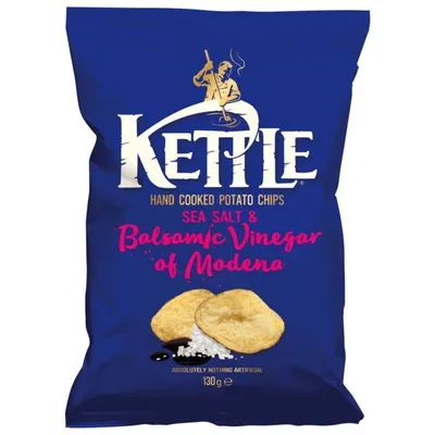 Produktbild von Kettle Chips Sea Salt & Balsamic Vinegar of Modena 130g
