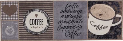 MD Entree Küchenmatte Cook&Wash 50x150cm love good coffee
