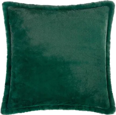 Produktbild von Furn - "Kallu" Kissenhülle, Kunstfell RV3585 (45 cm x 45 cm) (Grün)