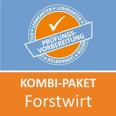 Image de Kombi-Paket Forstwirt Lernkarten