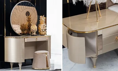 Productafbeelding van Kaptafel, make-uptafel, commode, console, tafels, consolemeubilair