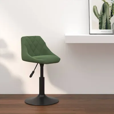 Immagine prodotto di Maison Exclusive - Sgabello da bar in velluto verde scuro