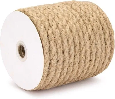 Productafbeelding van Robuust jute touw 12 mm x 10 m voor knutselen en tuinieren
