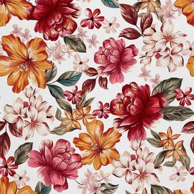 Immagine prodotto di OUTDOOR DECOSTOFFS OXFORD - Motivo fiori di primavera 3 I DX721