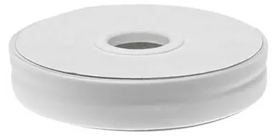 20m Schrägband unifarben 20mm weiß