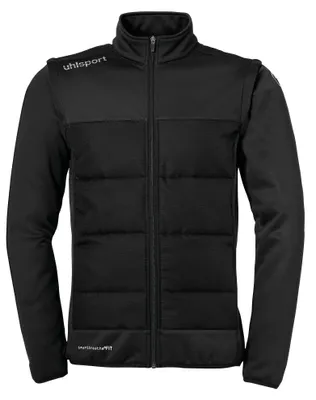 Produktbild von Uhlsport Essential Jacke Mit Abnehmbaren Ärmeln Herren - Schwarz