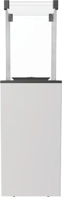 Zdjęcie produktu dla Grzejnik Patio szklany biały sterowanie ręczne 8.2kW