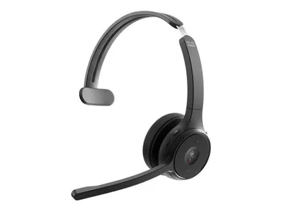 Produktbild von Cisco HS-WL-721Q-BUNA-C, Kabellos, Büro/Callcenter, 120 g, Kopfhörer, Schwarz