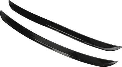 Obrázok produktu pre Obloženie podbehov kolies automobilov, lesklá čierna farba, ochrana obočia, tvarované okraje, univerzálne pre väčšinu automobilov, 41,5 cm