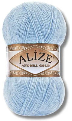 Produktbild von Alize 1x 100g Angora Gold Wolle, Uni, Häkeln, Stricken (953)