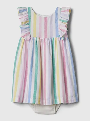 Produktbild von GAP Gestreiftes Babykleid 18-24M