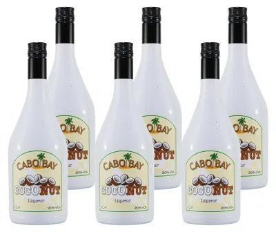 Produktbild von Cabo Bay Coconut Liqueur (6 x 1,0L)