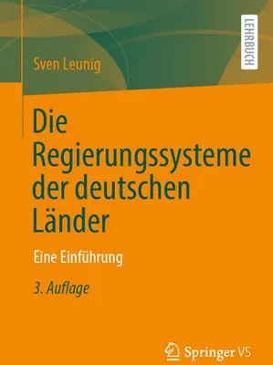 Obrázek produktu pro Die Regierungssysteme der deutschen Länder