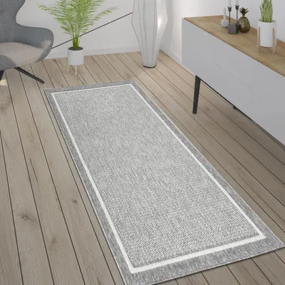 Produktbild von Outdoor Teppich Skandinavisch wetterfest Modern & Pflegeleicht für Innen & Außen Grösse 80x150 cm
