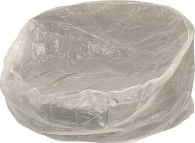 Produktbild von DEGAMO Schutzhülle Abdeckplane Abdeckhaube für Gartenliege Liegeinsel bis 190cm Durchmesser, PE transparent