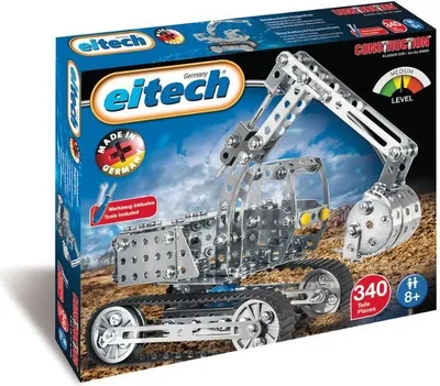 Produktbild von eitech Metallbaukasten 00009 - Bagger 2