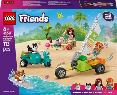 Immagine prodotto di LEGO Friends Avventure Canine Su Windskate E Sidecar 42641