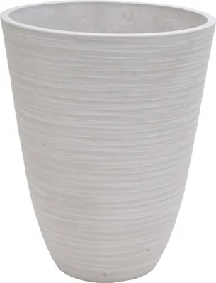 Immagine prodotto di Milani Home - Vaso Per Piante Da Esterno Interno Di Design In Fibra Sintetica Resistente - Bianco