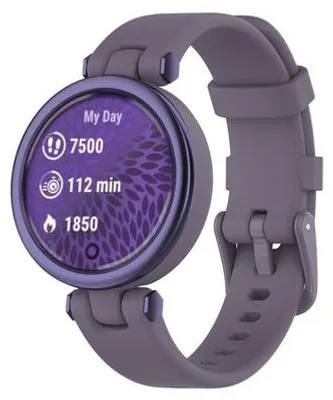 Produktbild von By Qubix Silikonarmband - Lila - passend für Garmin Lily