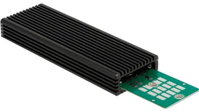 Zdjęcie produktu dla DELOCK Gehäuse USB Type-C M.2 NVMe PCIe SSD  oder SATA SSD
