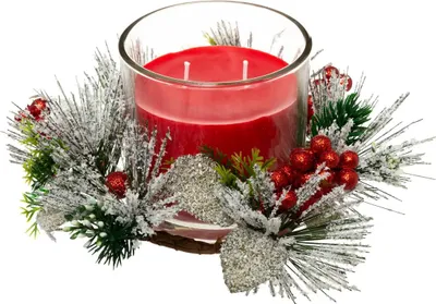 Immagine prodotto di Ghirlanda di Natale con candela, 270 g