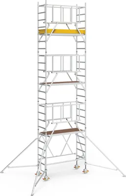 Produktbild von Iller Klappgerüste mit Sicherheitsaufbau 0,75x1,80m | 7,65 m AH