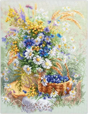 Zdjęcie produktu dla Zestaw do haftu krzyżykowego Magic Needle Zweigart Edition "Na leśnej polanie", wzór liczony, 32x40cm