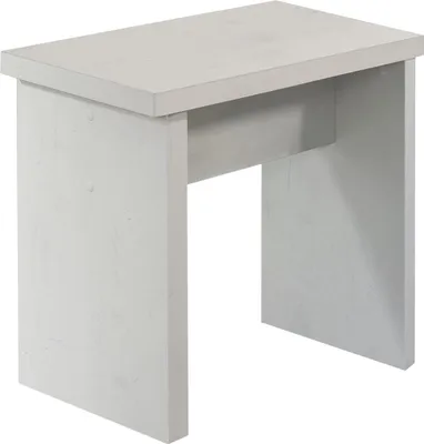 Produktbild von FURNARO Bank Sitzbank Sitzhocker B/H/T: 45x47x37 cm, Farbe:Eiche geweißt