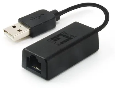 Produktbild von Level One USB-0301 USB 2.0 Fast Ethernet Adapter
