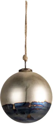 Immagine prodotto di Clayre & Eef, decorazione natalizia a forma di sfera dorata, diametro 17x17 cm, codice prodotto 6GL3117