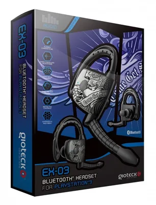 Imagen del producto de Auriculares Gioteck EX-03 Street King Edition, modelo mono, con Bluetooth
