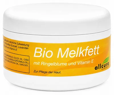 Produktbild von MELKFETT BIO mit Ringelblumen und Vitamin E Creme