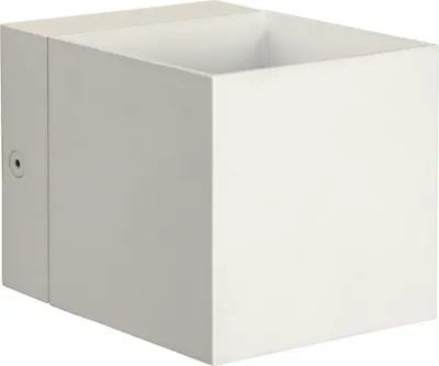 Produktbild von Wandlampe Aluminium Up Down Weiß G9 eckig Modern Wandleuchte