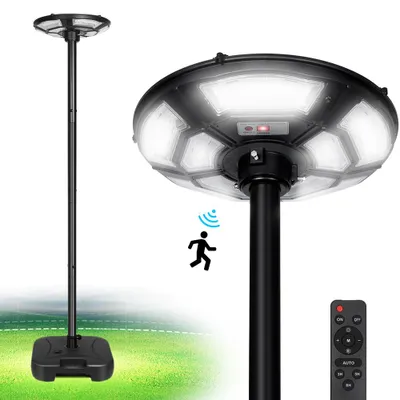 600W Solar-Straßenlaterne – 60000LM, Bewegungsmelder, IP65 Wasserdicht, Für Garten & Hof