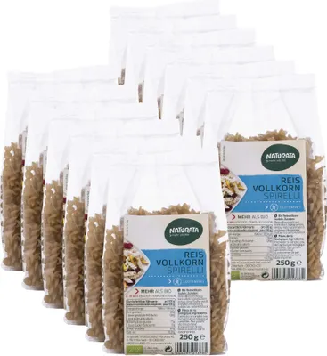 Produktbild von Spirelli, Reis Vollkorn, 12 x 250 g