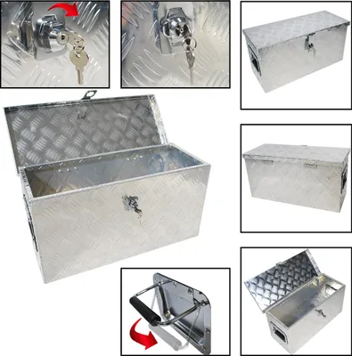 Produktbild von Truckbox Transportkiste Alubox Transportbox Werkzeugkiste Transport Kiste Box A2
