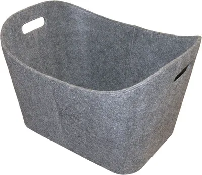 Produktbild von Filzkorb grau L/B/H 55/40/35 cm