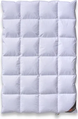 Produktbild von Daunendecke 4x6 Kassetten - 135x200   100% Gänsedaunen