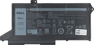 Obrázok produktu pre Dell Primary - Batéria do notebooku - lítium-iónová - 3 články - 42 Wh - pre Latitude 5420, 5520, Precision 3560 (M3KCN)