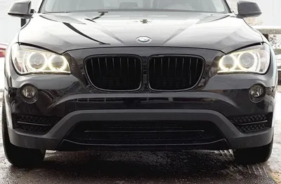 Productafbeelding van Radiatorrooster, honingraatstructuur, zwart, voor BMW X1 E84 (2009-2015)