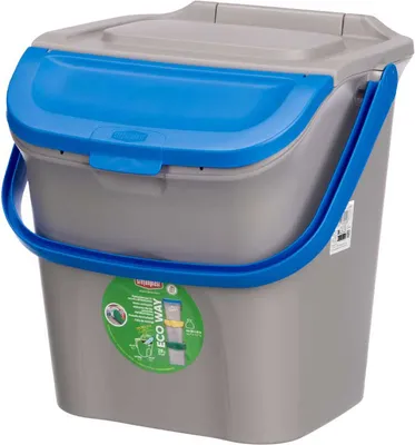 Obrázek produktu pro Odpadkový koš na tříděný odpad,  28 l, modrý