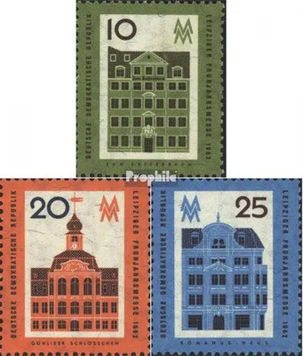 Produktbild von Briefmarken DDR 1962 Mi 873-875 (kompl.Ausg.) postfrisch Leipziger Frühjahrsmesse