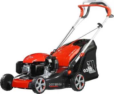 Productafbeelding van Grasmaaier - Gazonmaaier - Gazon Onderhoud - Comfortabele Bediening - 48 cm - Zwart