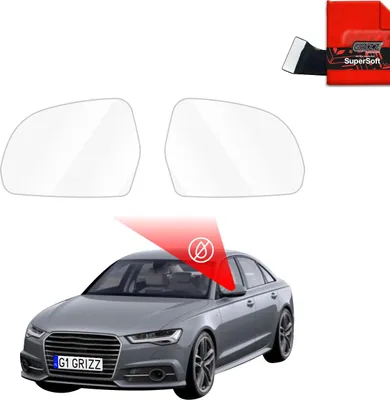 Produktbild von Regenschutzfolie Grizz Protector für Außenspiegel - Audi A6 C7 Sedan (2011-2014)