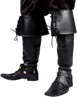 Image de Une paire de guêtres de bottes Carnaval Accessoires de carnaval